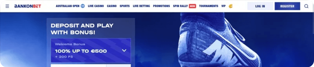Bankonbet webseite